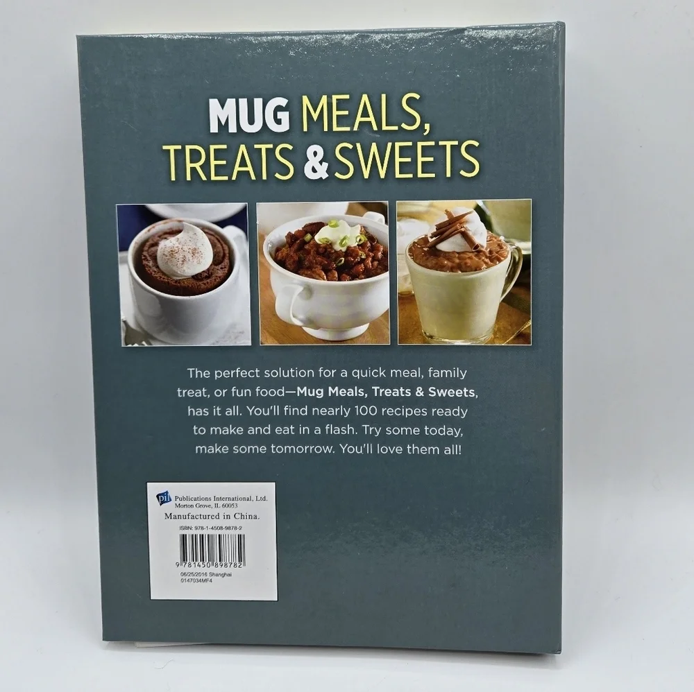 Mugs Meals, Treats & Sweets Cookbook
